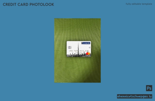 VAE Dubai Emirates NBD Bank Mastercard Photolook Beispielvorschau